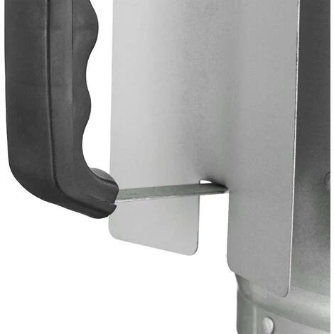 Relaxdays Cheminée D’allumage Charbon En Acier Allume Feu Cheminée Barbecue Grill HxD: 27 X 16 Cm, Grill Starter, Argent 4 Relaxdays Cheminée D’allumage Charbon En Acier Allume Feu Cheminée Barbecue Grill HxD: 27 X 16 Cm, Grill Starter, Argent – Image 4