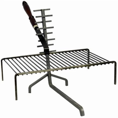 OUTILS ET NATURE Grille Et Support Luxy Pour Cheminée Ou Barbecue Grand Modèle 1 OUTILS ET NATURE Grille Et Support Luxy Pour Cheminée Ou Barbecue Grand Modèle