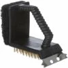 Secret De Gourmet - Brosse De Nettoyage Pour Grille De Barbecue - Noir