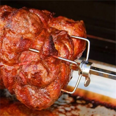 Klarstein Van Helsing Tournebroche électrique Accessoire Pour Grill Inox 3 Klarstein Van Helsing Tournebroche électrique Accessoire Pour Grill Inox – Image 3