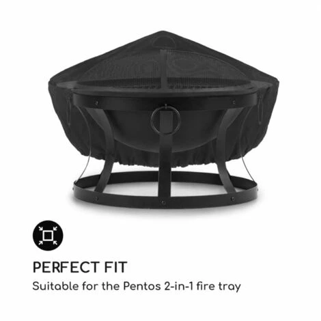 Blumfeldt Pentos Protection Contre Les Intempéries Nylon 600D étanche Noire 2 Blumfeldt Pentos Protection Contre Les Intempéries Nylon 600D étanche Noire – Image 2