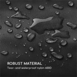 Blumfeldt Pentos Protection Contre Les Intempéries Nylon 600D étanche Noire 6 Blumfeldt Pentos Protection Contre Les Intempéries Nylon 600D étanche Noire -Accessoires de barbecue Soldes 12991712 3