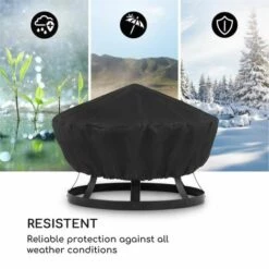 Blumfeldt Pentos Protection Contre Les Intempéries Nylon 600D étanche Noire 7 Blumfeldt Pentos Protection Contre Les Intempéries Nylon 600D étanche Noire -Accessoires de barbecue Soldes 12991712 4