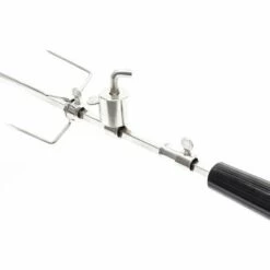 WILTEC Broche BBQ 110cm 230V En Acier Affiné 2 Fourches Incluses Tournebroche Masselotte D'équilibrage 8 WILTEC Broche BBQ 110cm 230V En Acier Affiné 2 Fourches Incluses Tournebroche Masselotte D'équilibrage -Accessoires de barbecue Soldes 13401268 4
