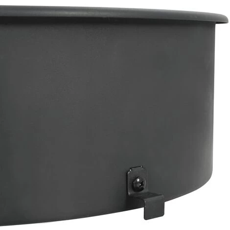 VidaXL Kit D'anneau De Rôtissoire De Barbecue 57 Cm Noir - Noir 4 VidaXL Kit D'anneau De Rôtissoire De Barbecue 57 Cm Noir - Noir – Image 4