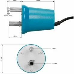 ECD GERMANY Moteur électrique Pour Tourne Broche 230V 4W Rotisserie Accessoires Barbecue 8 ECD GERMANY Moteur électrique Pour Tourne Broche 230V 4W Rotisserie Accessoires Barbecue -Accessoires de barbecue Soldes 15937750 4