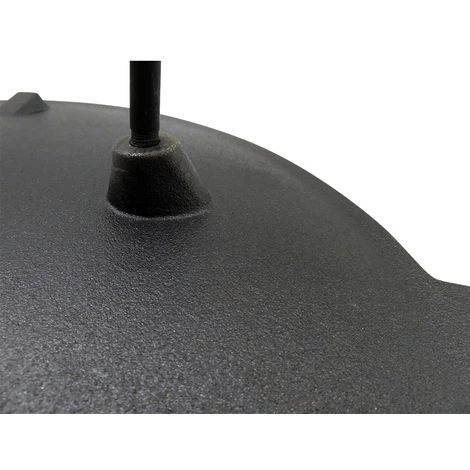 MUCOLA 45CM Ø Grille En Fonte Ronde Fixation De La Grille Plaque Grillagée 2 MUCOLA 45CM Ø Grille En Fonte Ronde Fixation De La Grille Plaque Grillagée – Image 2