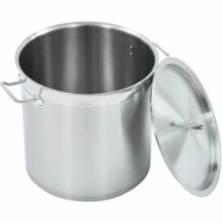 VidaXL Marmite 25 L 32x32 Cm Acier Inoxydable - Argent 7 VidaXL Marmite 25 L 32x32 Cm Acier Inoxydable - Argent -Accessoires de barbecue Soldes 17377924 3