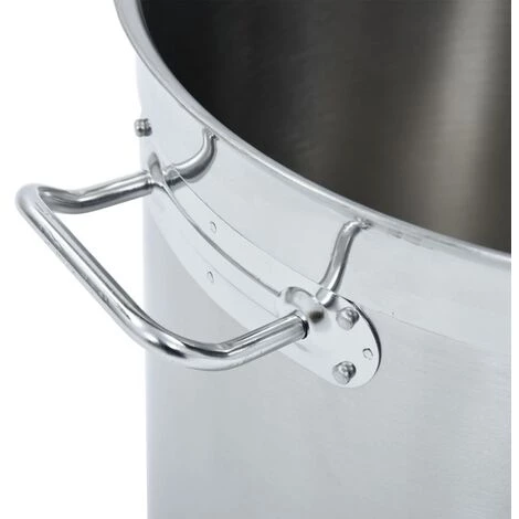 VidaXL Marmite 25 L 32x32 Cm Acier Inoxydable - Argent 5 VidaXL Marmite 25 L 32x32 Cm Acier Inoxydable - Argent – Image 5