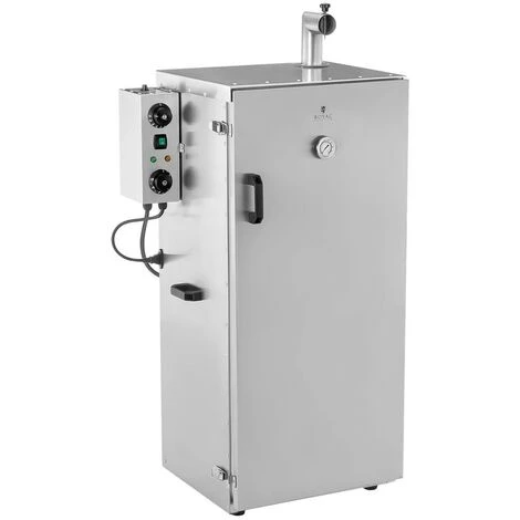 ROYAL CATERING Fumoir Four Fumage Viande Poisson 4 Grilles 70 Litres 110 Degres 1000 W Inox - Argent 2 ROYAL CATERING Fumoir Four Fumage Viande Poisson 4 Grilles 70 Litres 110 Degres 1000 W Inox - Argent – Image 2