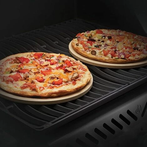 Lot De 2 Pierres à Pizza Ø 24,5 Cm Napoleon Pour Barbecue 2 Lot De 2 Pierres à Pizza Ø 24,5 Cm Napoleon Pour Barbecue – Image 2