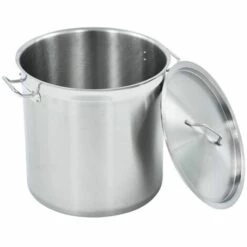 VidaXL Marmite 33 L 35x35 Cm Acier Inoxydable - Argent 7 VidaXL Marmite 33 L 35x35 Cm Acier Inoxydable - Argent -Accessoires de barbecue Soldes 18053840 3