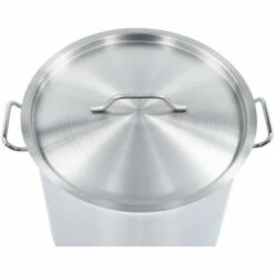 VidaXL Marmite 50 L 40x40 Cm Acier Inoxydable - Argent -Accessoires de barbecue Soldes 18053841 4