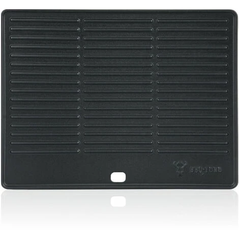 BBQ-Toro Plaque De Gril En Fonte 40 X 31 Cm | Plaque Réversible, émaillée 1 BBQ-Toro Plaque De Gril En Fonte 40 X 31 Cm | Plaque Réversible, émaillée