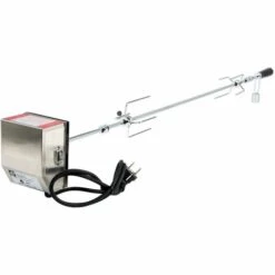 Accessoires de barbecue Soldes 14 BBQ-Toro Set De Brochettes Pour Grill | 120 Cm | Incl. Moteur En Acier Inoxydable, 220V - 240V