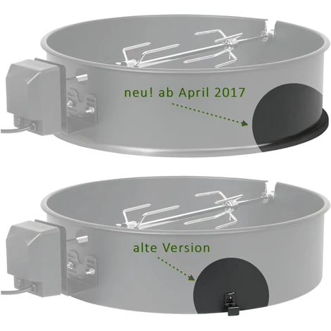 BBQ-Toro Set De Broche à Barbecue | Pour Barbecue à Boules De 57 Cm | Avec Moteur 2 BBQ-Toro Set De Broche à Barbecue | Pour Barbecue à Boules De 57 Cm | Avec Moteur – Image 2