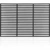BBQ-Toro Grille En Fonte | 60 X 40 Cm | Solide Et émail