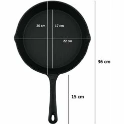 BBQ-TORO Ensemble De Poêles à Frire Et à Steak En Fonte 8 BBQ-TORO Ensemble De Poêles à Frire Et à Steak En Fonte -Accessoires de barbecue Soldes 18087047 4