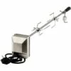 BBQ-Toro Set Universel De Broche à Barbecue | 90 Cm | 2 Aiguilles à Viande Et Moteur En Acier Inoxydable