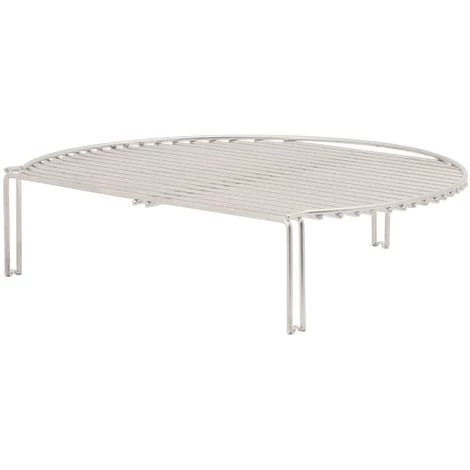 BBQ-Toro Grille Chauffante Ronde En Acier Inoxydable | 40 X 33 X 10 Cm | Convient Aux Grilles De Marmite Et Kamado De Ø 57 Cm | Grille De Gril Pour Le 2e Niveau | Grille Chauffante Universelle 1 BBQ-Toro Grille Chauffante Ronde En Acier Inoxydable | 40 X 33 X 10 Cm | Convient Aux Grilles De Marmite Et Kamado De Ø 57 Cm | Grille De Gril Pour Le 2e Niveau | Grille Chauffante Universelle