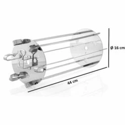 BBQ-Toro Panier De Cuisson à Broches Pour Tournebroche | Acier Inoxydable 5 BBQ-Toro Panier De Cuisson à Broches Pour Tournebroche | Acier Inoxydable -Accessoires de barbecue Soldes 18087381 3
