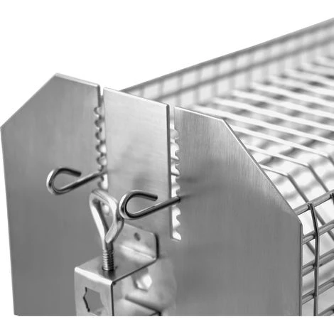 BBQ-Toro Panier De Cuisson Pour Tournebroche | Universel | Acier Inoxydable 5 BBQ-Toro Panier De Cuisson Pour Tournebroche | Universel | Acier Inoxydable – Image 5