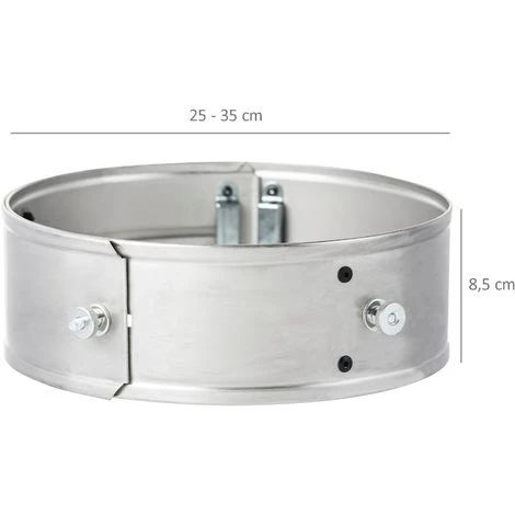 BBQ-Toro Anneau De Puissance Pour Four-fusée | Acier Inoxydable | Réglable 2 BBQ-Toro Anneau De Puissance Pour Four-fusée | Acier Inoxydable | Réglable – Image 2