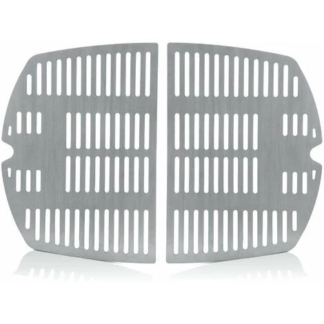 BBQ-Toro Kit De Grilles En Acier Inoxydable V2A (2 Pièces) | Convient Pour Weber Q2000 1 BBQ-Toro Kit De Grilles En Acier Inoxydable V2A (2 Pièces) | Convient Pour Weber Q2000
