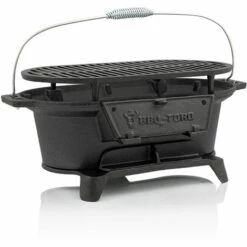 BBQ-Toro Barbecue En Fonte Avec Grille De Cuisson | 50 X 25 X 23 Cm | Grill