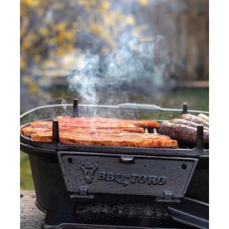 BBQ-Toro Barbecue En Fonte Avec Grille De Cuisson | 50 X 25 X 23 Cm | Grill 2 BBQ-Toro Barbecue En Fonte Avec Grille De Cuisson | 50 X 25 X 23 Cm | Grill – Image 2