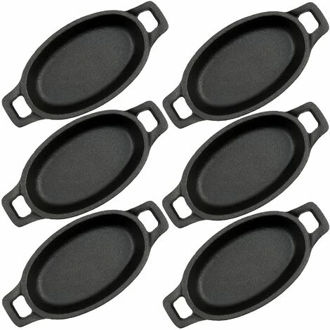 BBQ-Toro Set De Casseroles De Service | 6 Pièces | Grilles En Fonte 3 BBQ-Toro Set De Casseroles De Service | 6 Pièces | Grilles En Fonte – Image 3