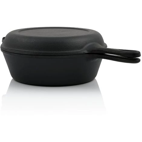 BBQ-Toro Casserole En Fonte | 3,5 Litres - Noir | Marmite En Fonte, Rôtissoire 1 BBQ-Toro Casserole En Fonte | 3,5 Litres - Noir | Marmite En Fonte, Rôtissoire