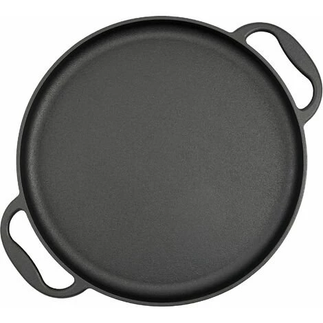 BBQ-Toro Poêle De Service | Ø 35 Cm - Rond | Plaque à Griller En Fonte, Plaque 1 BBQ-Toro Poêle De Service | Ø 35 Cm - Rond | Plaque à Griller En Fonte, Plaque