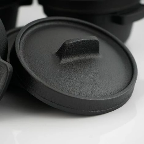 BBQ-Toro Mini Dutch Oven (6 Pièces) | Ø 11 Cm | Déjà Brûlée - Pré-assaisonné 3 BBQ-Toro Mini Dutch Oven (6 Pièces) | Ø 11 Cm | Déjà Brûlée - Pré-assaisonné – Image 3