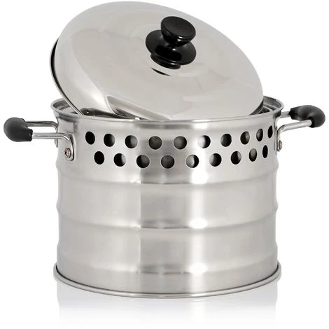 BBQ-Toro Pot De Cuisson En Acier Inoxydable Pour Four-fusée | 7,0 Litres | Pot Avec Couvercle 1 BBQ-Toro Pot De Cuisson En Acier Inoxydable Pour Four-fusée | 7,0 Litres | Pot Avec Couvercle