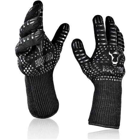 BBQ-Toro Gants De Grill | 2 Pièces | Gants De Four Résistants à La Chaleur 1 BBQ-Toro Gants De Grill | 2 Pièces | Gants De Four Résistants à La Chaleur