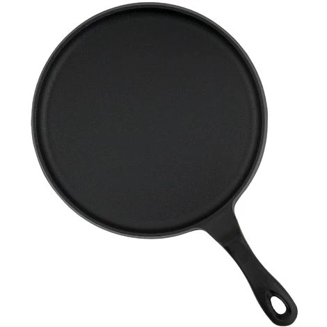 BBQ-Toro Crêpière En Fonte | Ø 26 Cm Crêpière Pour Gril | Noire | Déjà Brûlée 2 BBQ-Toro Crêpière En Fonte | Ø 26 Cm Crêpière Pour Gril | Noire | Déjà Brûlée – Image 2