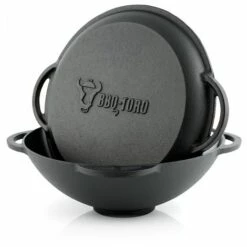 BBQ-Toro Kazan En Fonte | 12,1 Litres | Pot En Fonte Kazan