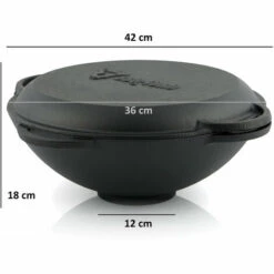 BBQ-Toro Kazan En Fonte | 12,1 Litres | Pot En Fonte Kazan 8 BBQ-Toro Kazan En Fonte | 12,1 Litres | Pot En Fonte Kazan -Accessoires de barbecue Soldes 18088065 4