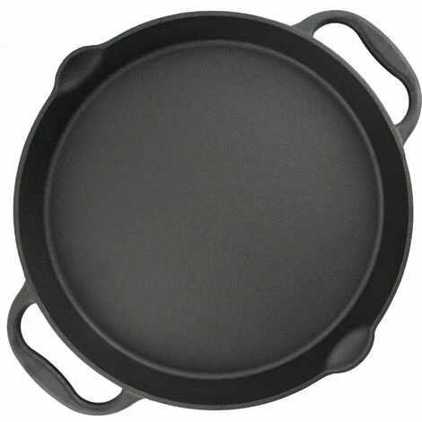 BBQ-Toro Poêle à Griller En Fonte | Ø 40 Cm | Plat De Service Avec Bec Verseur 1 BBQ-Toro Poêle à Griller En Fonte | Ø 40 Cm | Plat De Service Avec Bec Verseur