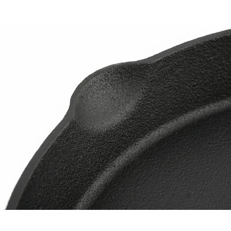 BBQ-Toro Poêle à Griller En Fonte | Ø 40 Cm | Plat De Service Avec Bec Verseur 5 BBQ-Toro Poêle à Griller En Fonte | Ø 40 Cm | Plat De Service Avec Bec Verseur – Image 5