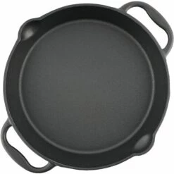 BBQ-Toro Poêle à Griller En Fonte | Ø 30 Cm | Plat De Service Avec Bec Verseur