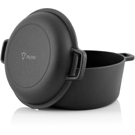 BBQ-Toro Kazan En Fonte | 6,7 Litres | Pot En Fonte Kazan 2 BBQ-Toro Kazan En Fonte | 6,7 Litres | Pot En Fonte Kazan – Image 2