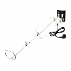 WILTEC Tournebroche BBQ 82cm 230V En Acier Affiné 2 Fourches Incluses Broches Grillade Rôtisserie 6 WILTEC Tournebroche BBQ 82cm 230V En Acier Affiné 2 Fourches Incluses Broches Grillade Rôtisserie -Accessoires de barbecue Soldes 18161457 3