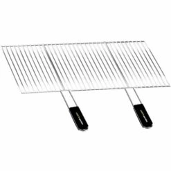 COOK'IN GARDEN Grille De Barbecue Recoupable En Acier 70 X 40 Cm
