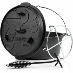 BBQ-Toro Dutch Oven DO9PX | 9,0 Litres | Premium Marmite En Fonte