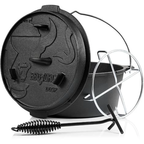 BBQ-Toro Dutch Oven DO9PX | 9,0 Litres | Premium Marmite En Fonte 1 BBQ-Toro Dutch Oven DO9PX | 9,0 Litres | Premium Marmite En Fonte