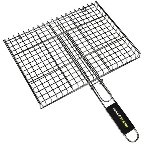 Grille De Barbecue - Rectangulaire - 40x30 Cm - Cook'in Garden 1 Grille De Barbecue - Rectangulaire - 40x30 Cm - Cook'in Garden