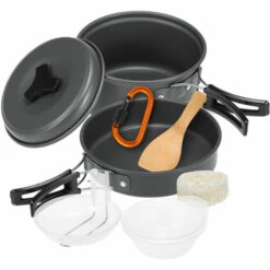 ASUPERMALL Batterie De Cuisine De Camping, 10 Pieces 9 ASUPERMALL Batterie De Cuisine De Camping, 10 Pieces -Accessoires de barbecue Soldes 19216020 5