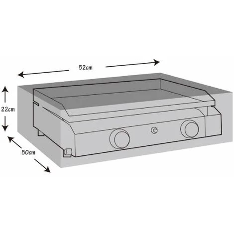 Housse De Protection Pour Plancha à Gaz 52x50x22cm Werkapro 1 Housse De Protection Pour Plancha à Gaz 52x50x22cm Werkapro